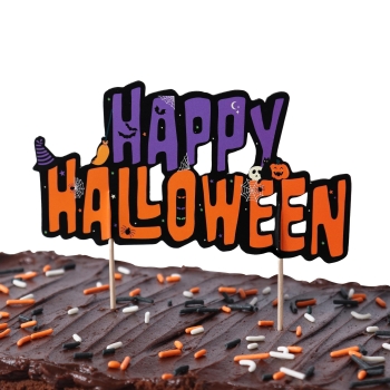 Cake Topper - Happy Halloween